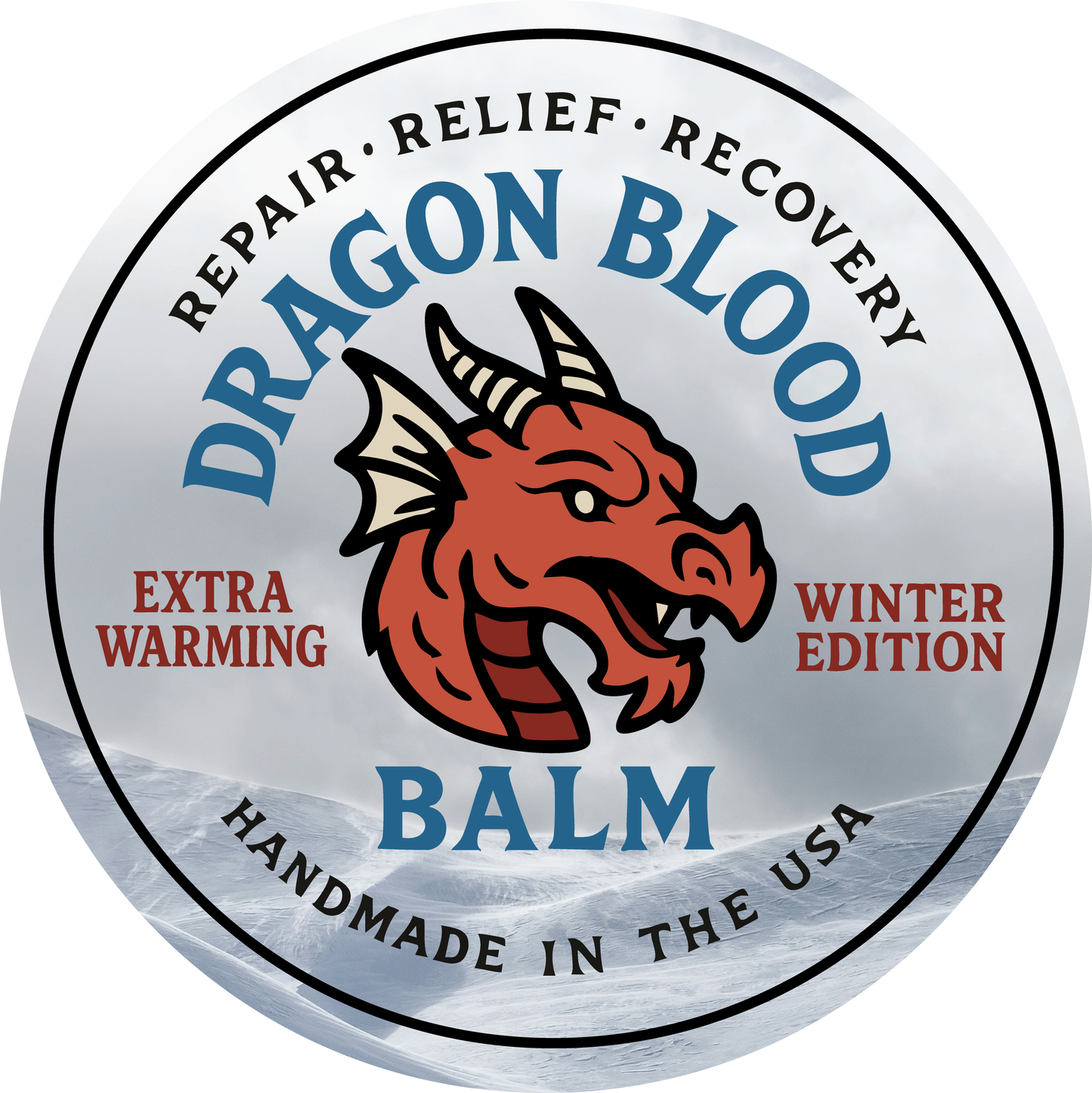 Dragon Blood Balm - 2025 Winter Edition (🌶️🌲🫚🪵)