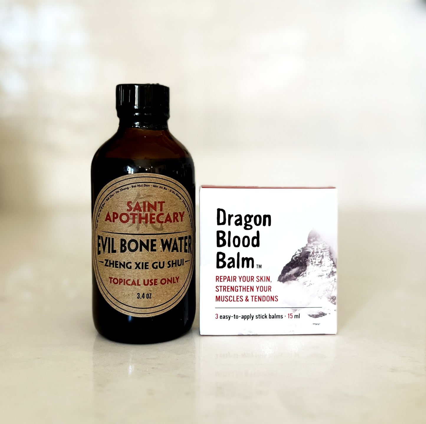 Bundle: Evil Bone Water & Dragon Blood Balm